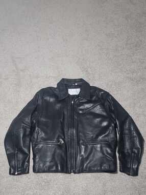 Skin By Tora Vintage Men's Moto Jacket